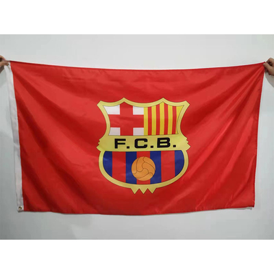 ธงสโมสรฟุตบอลฟุตบอลโลก 90x150 ซม. การพิมพ์ดิจิตอลระเหิด