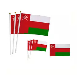 ธงมือถือแบบพกพา 14x21 ซม. ทุกประเทศธงมือที่กำหนดเอง