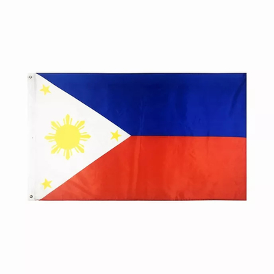 ฟิลิปปินส์ 3X5 Custom Flag Digital Printing 100% Polyester ธงฟิลิปปินส์