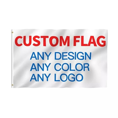 ผ้าโพลีเอสเตอร์ 100D Custom World Flag 3x5ft Flags 48h Fast Delivery