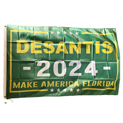 ขายส่ง 3*5ft Ron Desantis 2024 Make America Florida American Banner Flag