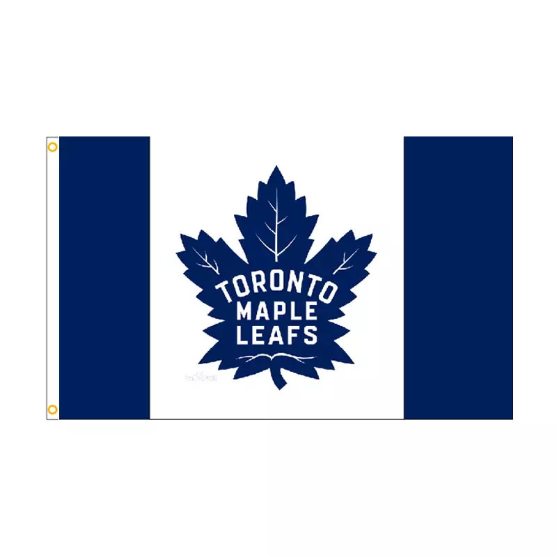 การจัดส่งที่รวดเร็วธงที่กำหนดเองโตรอนโต Maple Leafs ธง NHL Hot Teams Flag